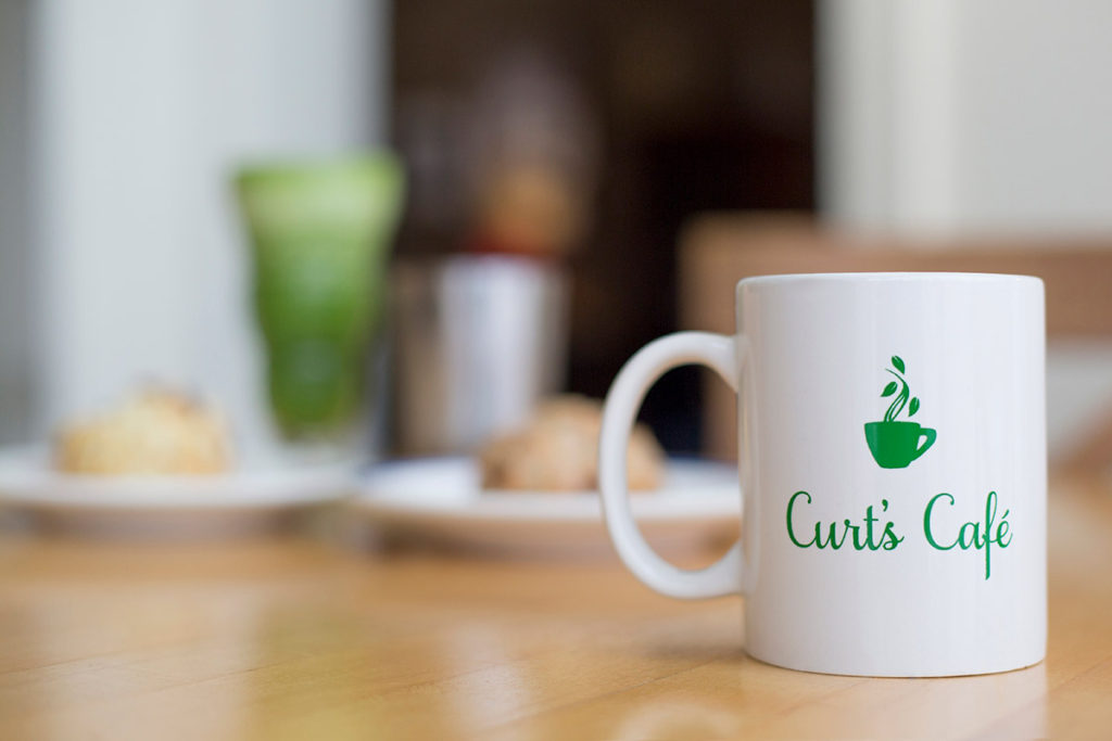 Curts Café mug Curts Café mug